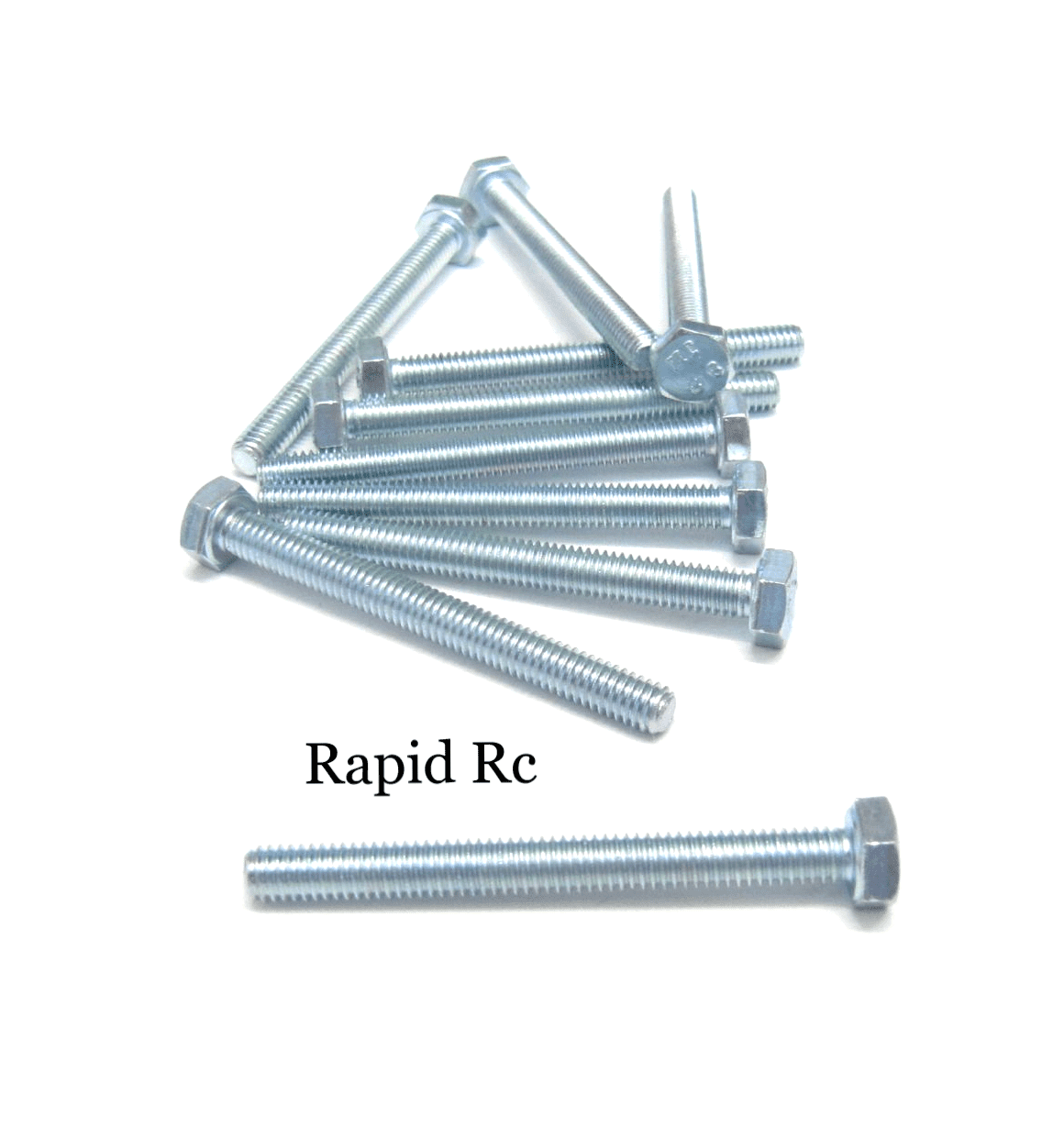 M4 x 40mm Hex Head High Tensile Hex Bolts