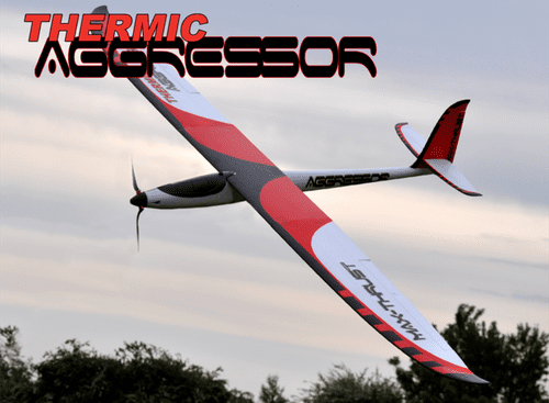 MAX THRUST AGGRESSOR THERMIC GLIDER PNP