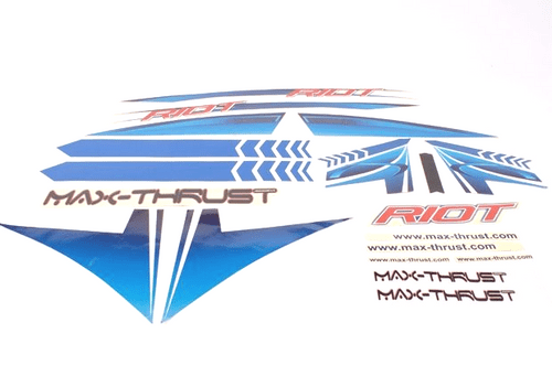 MAX THRUST RIOT DECAL SHEET BLUE