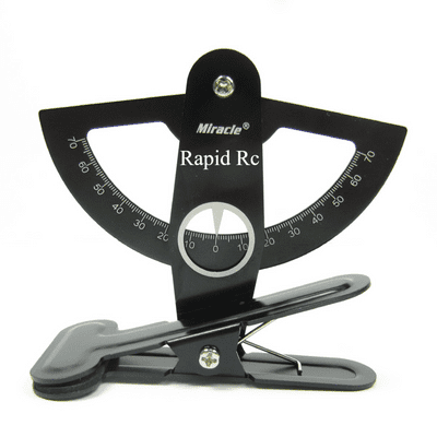 Miracle Anodized Aluminum Throw Meter Black