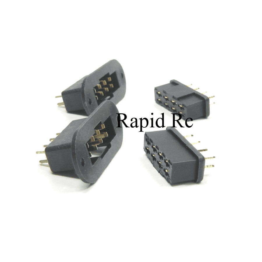 MPX 8 Pin Wing Servo Connector Male & Female Multiplex