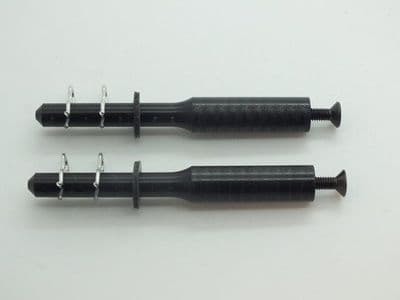 Multi Hole 41 - 61mm Black Banger Posts
