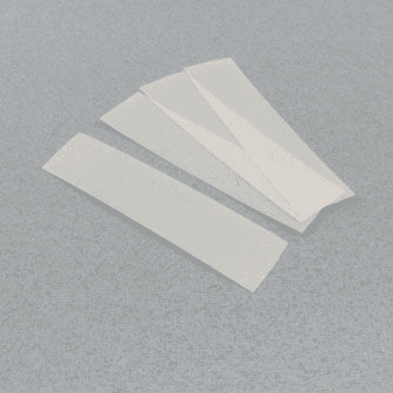 Mylar Strip 25mm x 100mm /190 micron pk4 F-RCA160