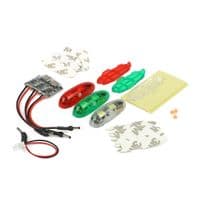 NaviLight, Daylight-Visible, Clip-On, Wireless, Rechargable Navigation Light Set