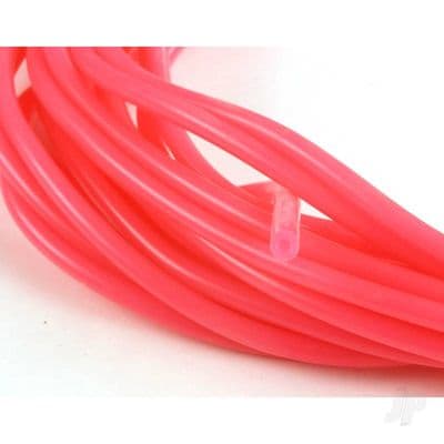 Nitro silicone fuel tube 2.3mm Neon Pink 2 meter