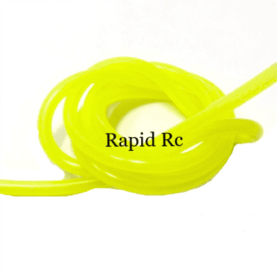 Nitro silicone fuel tube 2.3mm Yellow Neon 2 meter