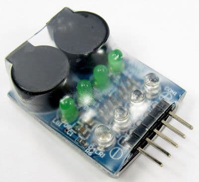 On Board Lipoly Low Voltage Alarm (2s~4s)
