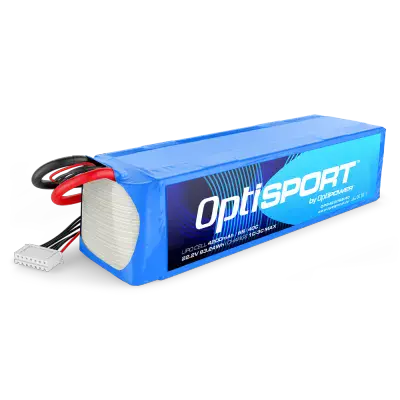 Optisport 6S 22.2v 4200mAh 40C LiPo Battery OPR42006S-40
