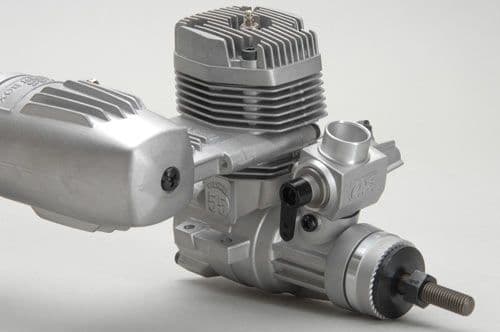 OS Engine MAX 55AX 40K with E-3070 Silencer L-OS15612