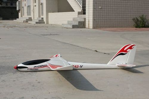 Phoenix 2000 V2 EPO Composite R/C Glider (Plug & Fly)