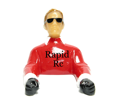 Pilot Large Civilian with Arms (Painted) P42 Red