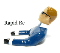 Pilot Large Civilian with Arms (Painted) P42-X Blue