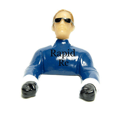 Pilot Large Civilian with Arms (Painted) P42-X Blue