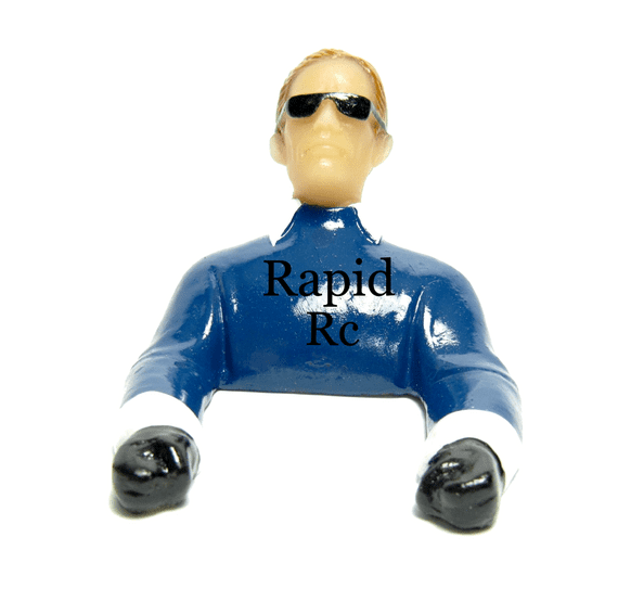 Pilot Large Civilian with Arms (Painted) P42-X Blue