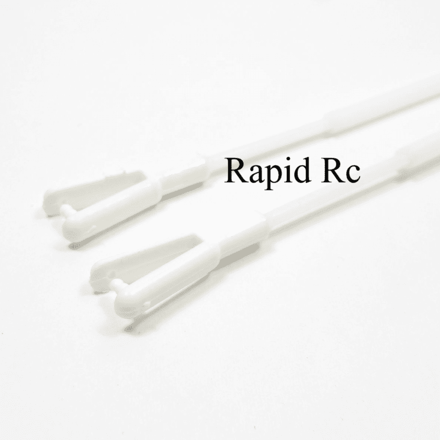 Plastic Control Rod 1 0m w/CA102 pk2 F-RCA116