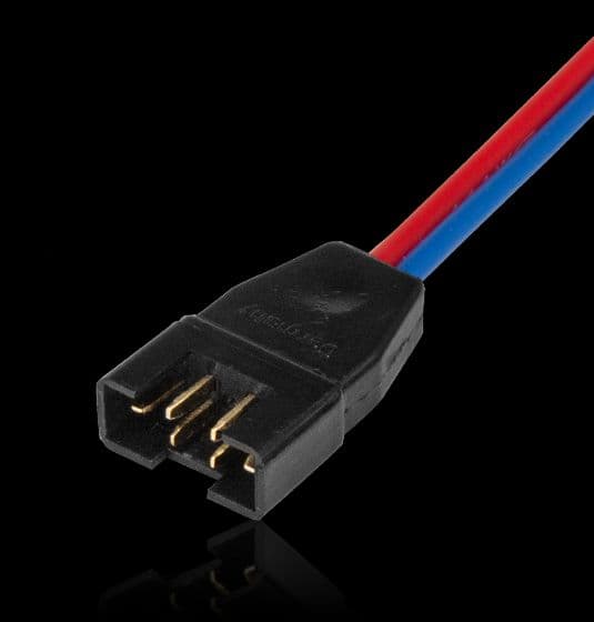 PowerBox MPX Male Open Wire 2 5mm x 30cm 1107/30