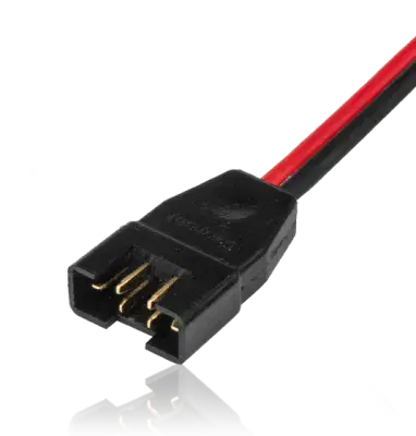 PowerBox MPX Male Open Wire 2.5mm x 30cm 1107/30