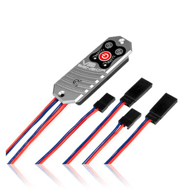 PowerBox Sensor Switch V3 With JR/ JR Connectors 6v or 7.8v Switchable Output 6330
