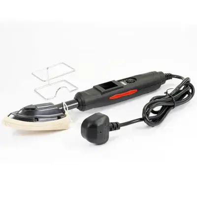 PROLUX DIGITAL TFT-LCD THERMAL SEALING IRON W/STAND UK 3-PIN