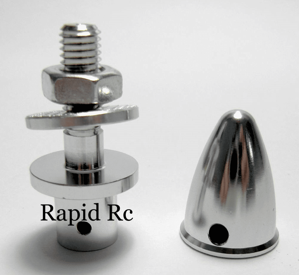 Propeller adapter to suit 6 0mm motor shaft Grub Screw Type