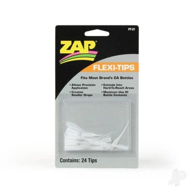 PT21 Flexi-Tips CA Applicators (24pcs) by Zap