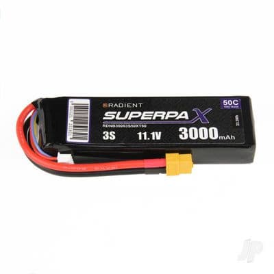 Radient Lipo battery 3S 3000mAh 11.1V 50C XT60