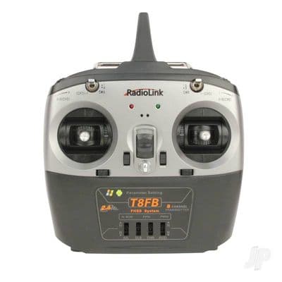 Radio Link T8FB 2.4GHz 8-Channel Transmitter with 2x R8EF Receivers