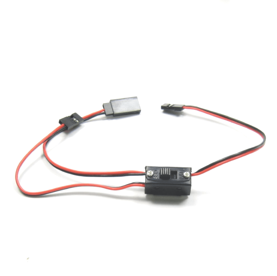 Receiver on / off Switch 3 plug Suits JR & Futaba