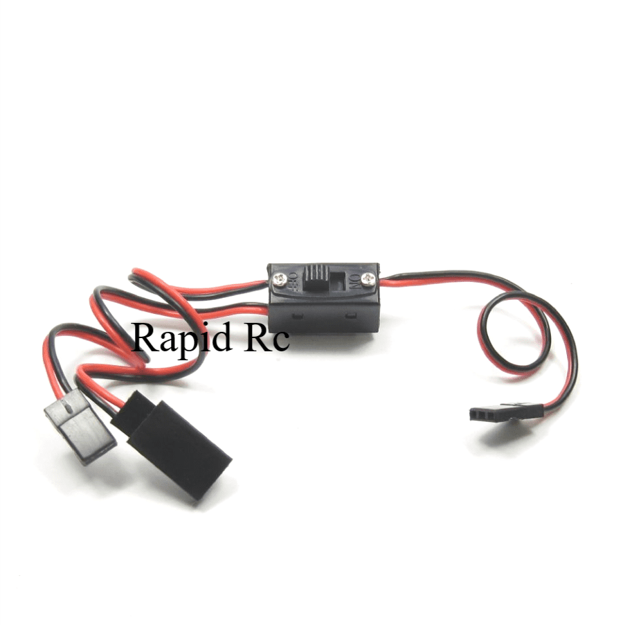 Receiver on / off Switch 3 plug Suits JR & Futaba