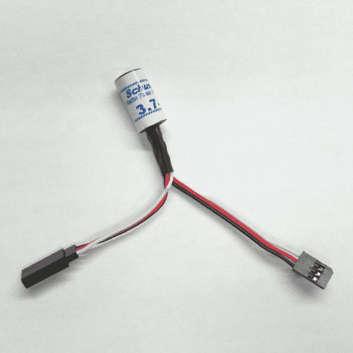 Receiver Voltage Protector in line with servo