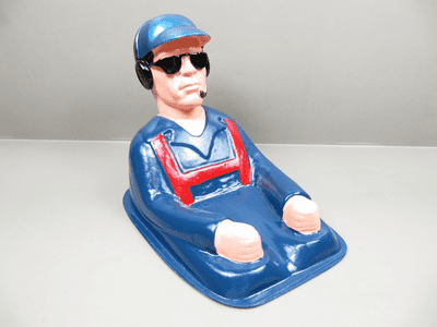 Resin Civilian Pilot 103mmx124mmx92 1.20 size model