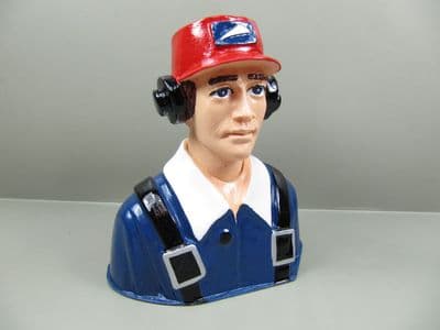 Resin Civilian Pilot 131mmx124mmx70 Large Scale