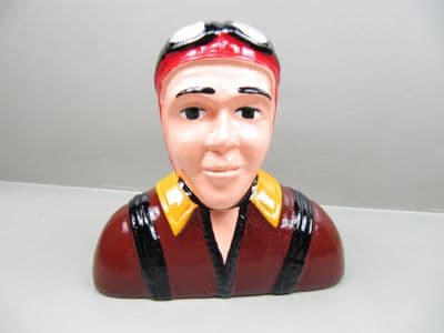 Resin Vintage Style Pilot 81mmx83mmx38mm 1/6
