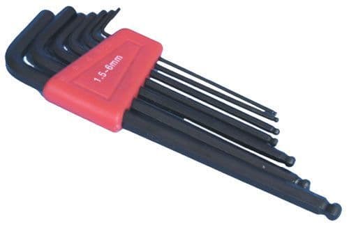 Ripmax 7pc Hex Ball Wrench Set - 1.5~6mm T-IP200