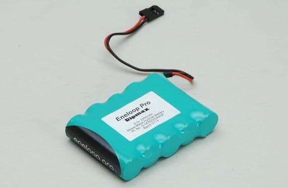 Ripmax Panasonic Eneloop 6.0v 2500mAh AA Ni-MH Rx Pack Flat O-5EN2500AASF