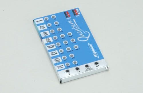 Ripmax Quantum II ESC Program Card P-QPCD