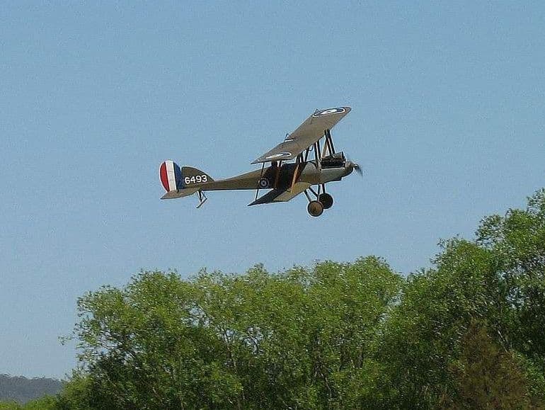 Royal Aircraft Factory BE2e/12a -electric scale kit A-BA006