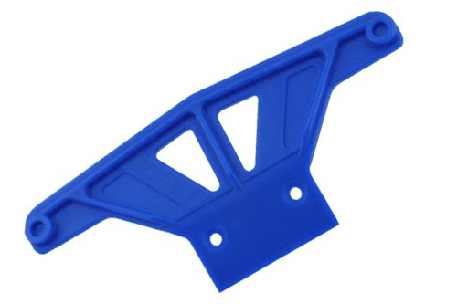 RPM WIDE FRONT BUMPER FOR TRAXXAS RUST/STAMPEDE -BLUE