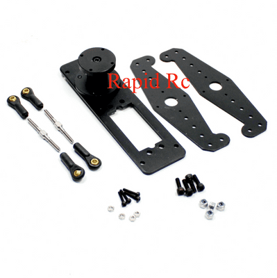 Rudder Auxiliary System for 20-50CC Aeroplanes