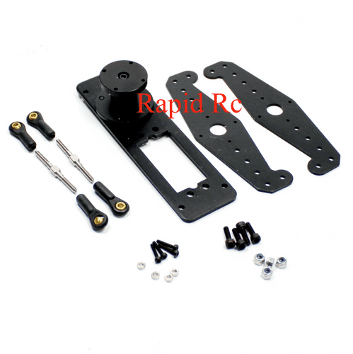 Rudder Auxiliary System for 20-50CC Aeroplanes