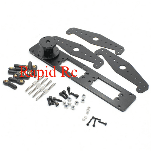 Rudder Auxiliary System for 60-100CC Aeroplanes