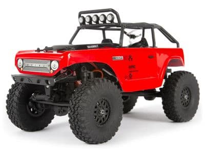 SCX24 Deadbolt 1/24th Scale Elec 4WD - RTR, RedC-AXI90081T1