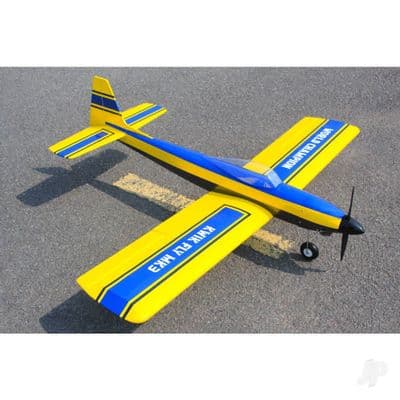 Seagull Kwik Fly Pattern (0.46 -0.55 Nitro / 4S Electric) 1.6m Span (63in) Yellow