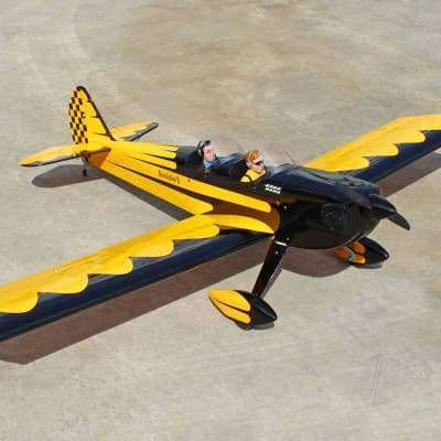 Seagull Space Walker II Revolution (20-30cc) Yellow/Black, 2.1m Span (82.7in)