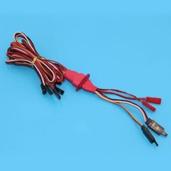 servo lead multi plug leads