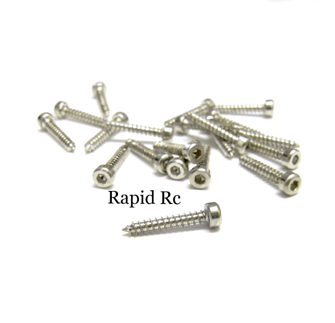 Servo Mounting Screws 2 5mm x 12mm Socket Head silver