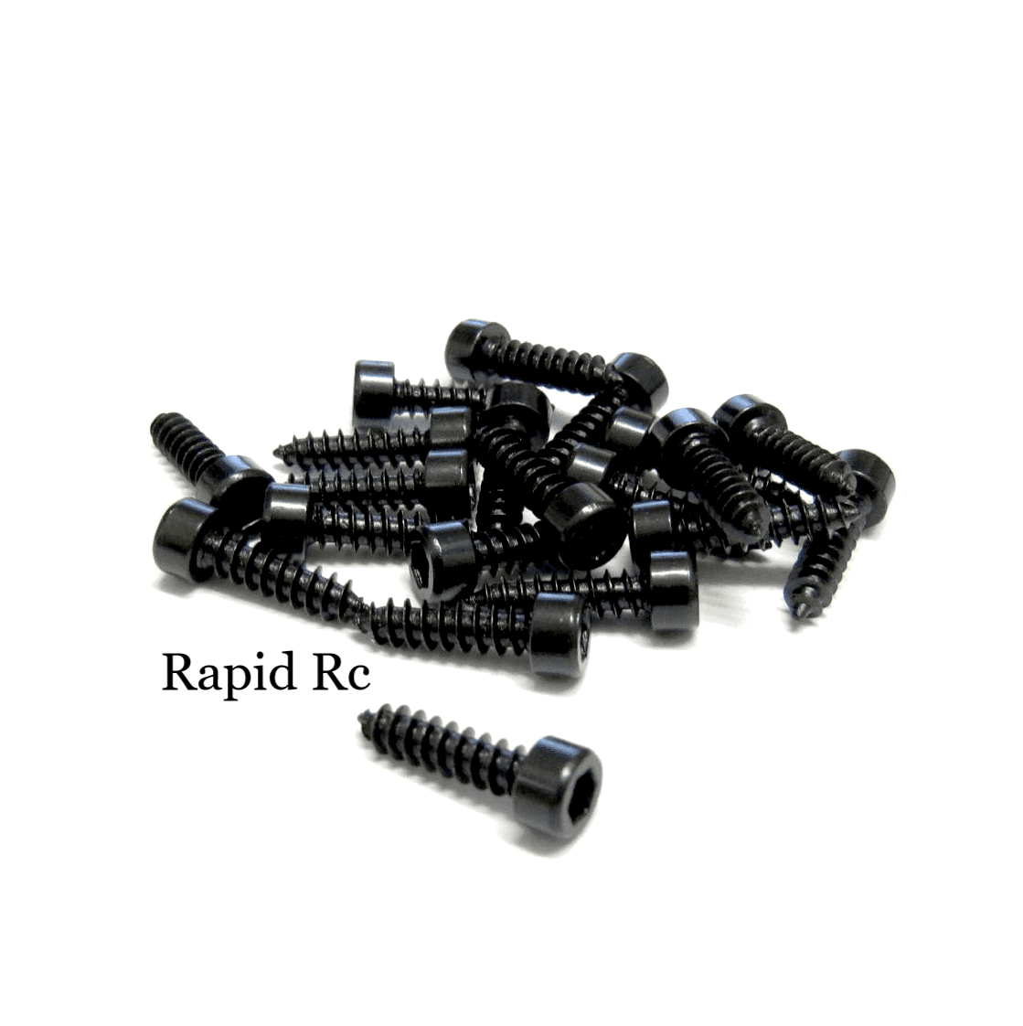 Servo Mounting Screws 3mmx12mm Socket Head Black
