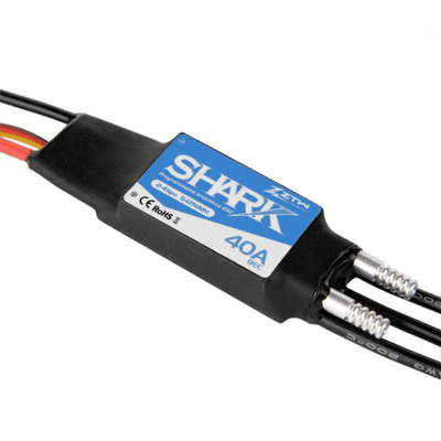 Shark Marine 40A BEC ESC (2-4 LiPo) (Water-cooled)