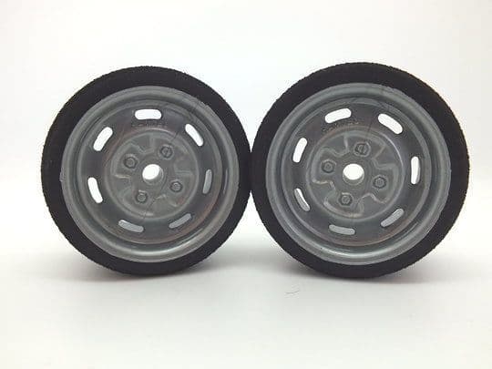 Silver Steel Wheels and UFRA 46 Tyres