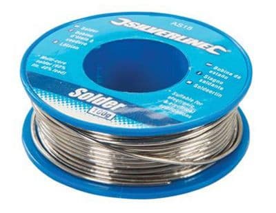 Solder Wire 1mm 100G   silver line